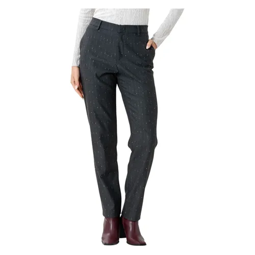 Glittered Boot Cut Trousers - Kocca - Modalova