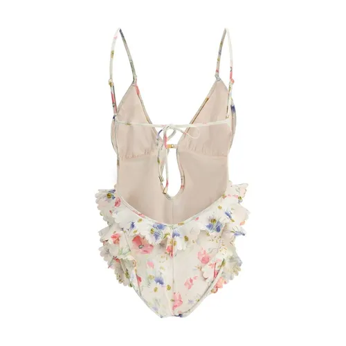 Floral Waterfall Swimsuit - Zimmermann - Modalova
