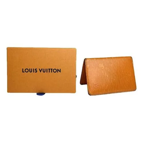 Pre-owned Leather Wallet - Louis Vuitton Vintage - Modalova