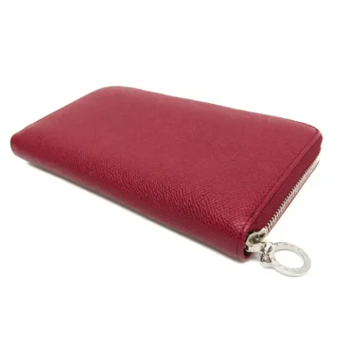 Pre-owned Leather wallets - Bvlgari Vintage - Modalova