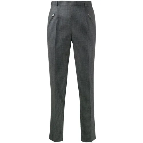 Blue Wool Trousers - Maison Margiela - Modalova