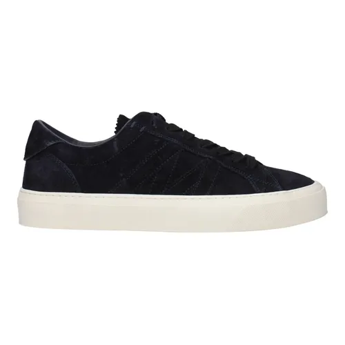Leather Low Top Sneakers - Moncler - Modalova