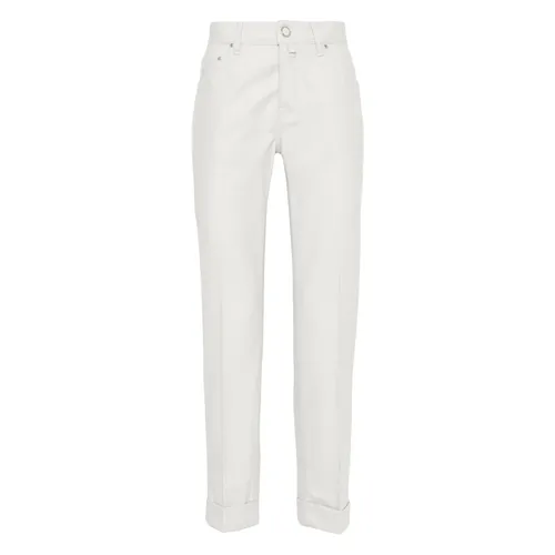Handmade Wool Trousers Model Scott - Jacob Cohën - Modalova