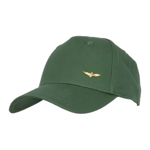 Basic Eagle Metal Baseball Cap Green - Aeronautica Militare - Modalova