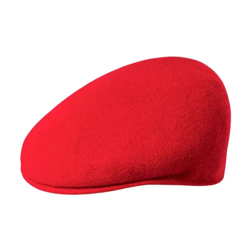 Red Wool Cap Iconic Style - Kangol - Modalova