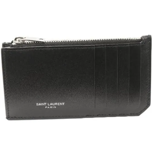 Pre-owned Leather wallets - Yves Saint Laurent Vintage - Modalova