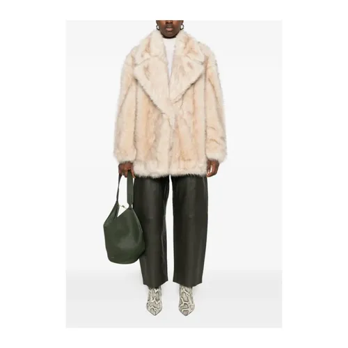 Beige Jersey Coat Jacket - Sportmax - Modalova