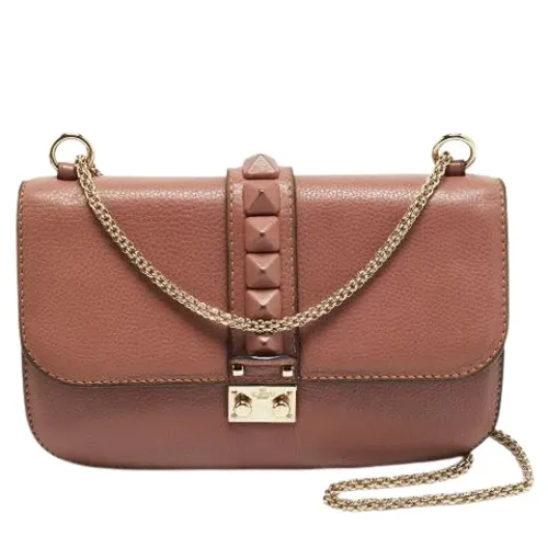 Pre-owned Leather Shoulder Bag - Valentino Vintage - Modalova
