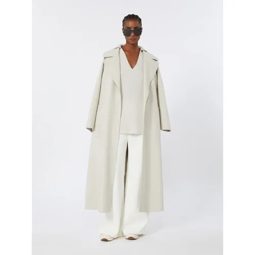 White Wool A-Line Sweater - Max Mara - Modalova