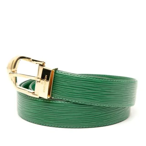 Pre-owned Leather Belt - Louis Vuitton Vintage - Modalova