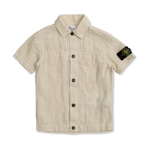 Logo Shirt - Stone Island - Modalova
