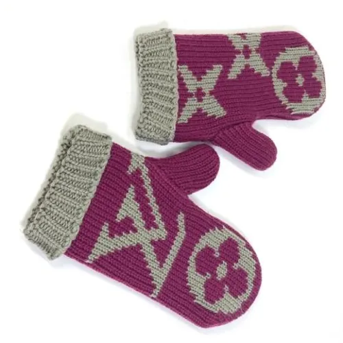 Pre-owned Warm gloves - Louis Vuitton Vintage - Modalova