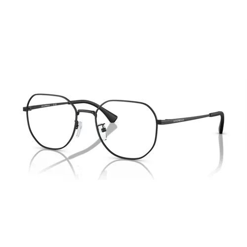 Matte Black Eyewear Frames EA 1154D - Emporio Armani - Modalova