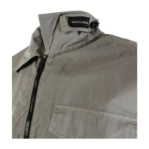 Gabardine Overshirt - Woolrich - Modalova