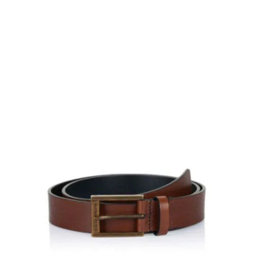 Men's Belt in Solid Color - Dolce & Gabbana - Modalova