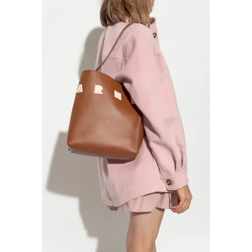 Museo Shopper Bag - Marni - Modalova