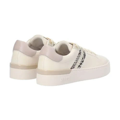 Python Print Studded Glitter Sneakers - Liu Jo - Modalova