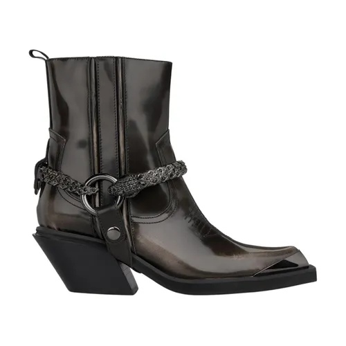 Bootie with snake detail - Alma EN Pena - Modalova