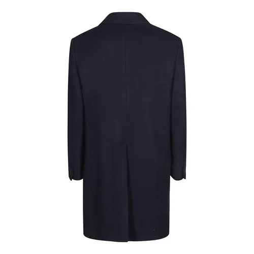 Single-Breasted Coat with Peak Lapels - Barena Venezia - Modalova