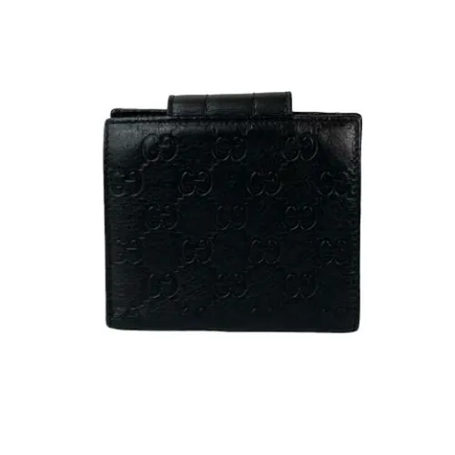 Pre-owned Leather Wallet - Gucci Vintage - Modalova