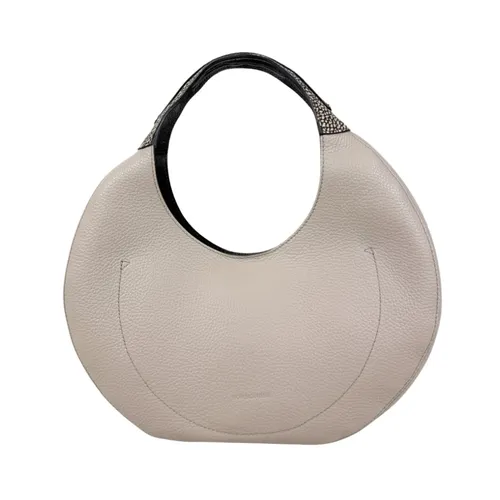 Bolso Hobo Full Moon M - Borbonese - Modalova