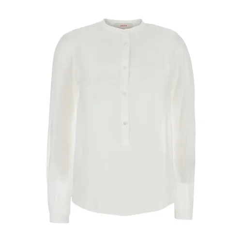 Camisa de Algodón y Seda - Jucca - Modalova