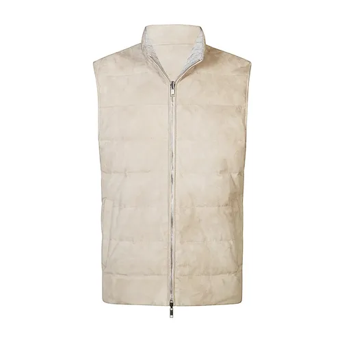 Reversible Suede Vest - Eleventy - Modalova