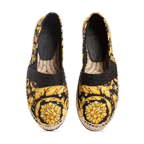 Espadrilles with logo - Versace - Modalova