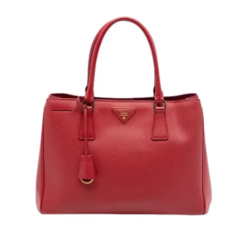 Pre-owned Vintage Leather Handbag - Prada Vintage - Modalova