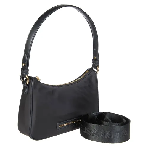 Over-the-shoulder Bag with Ring - Elisabetta Franchi - Modalova