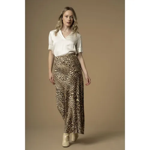 Leopard patterned pencil skirt - Kocca - Modalova