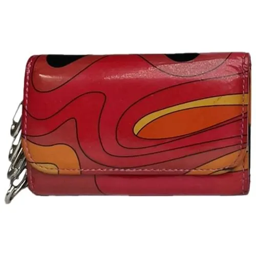 Pre-owned Leather Wallet - Emilio Pucci Pre-owned - Modalova