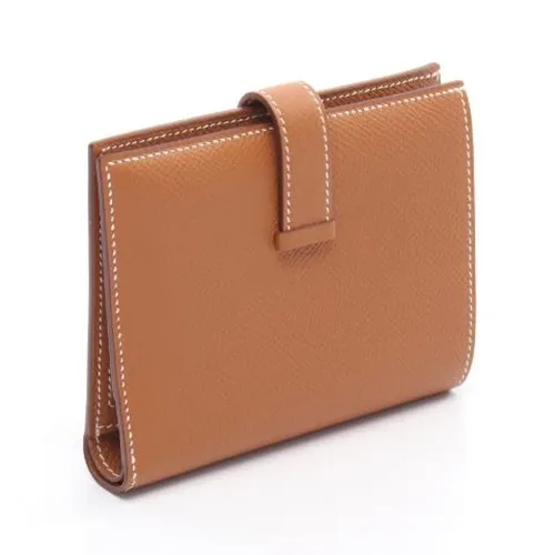 Pre-owned Leather Wallet - Hermès Vintage - Modalova