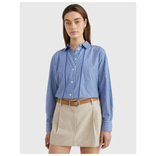 Striped Poplin Shirt - Tommy Hilfiger - Modalova