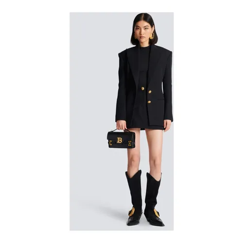 Button Cinched-waist Jacket - Balmain - Modalova