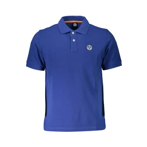 Polo in Cotone Blu - North Sails - Modalova