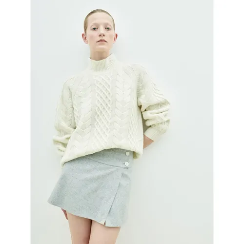 Gonna Mini in Lana Elegante - The Garment - Modalova