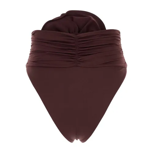 Grape Stretch Bikini Bottom - Magda Butrym - Modalova