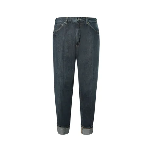 Dondup Trousers Blue - Dondup - Modalova