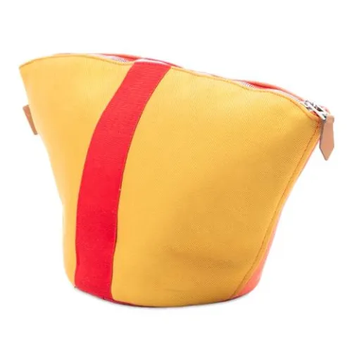 Pre-owned Canvas Pouch - Hermès Vintage - Modalova