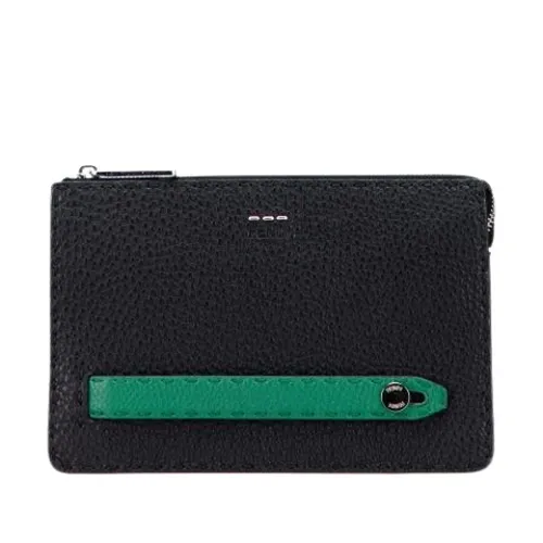 Pre-owned Vintage Leather Clutch - Fendi Vintage - Modalova