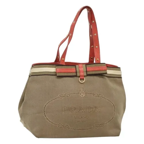 Pre-owned Canvas handbags - Prada Vintage - Modalova