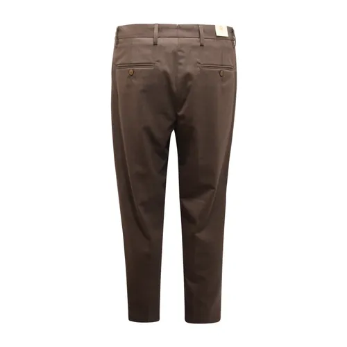 Wool Blend Portobellos Trousers - Briglia - Modalova