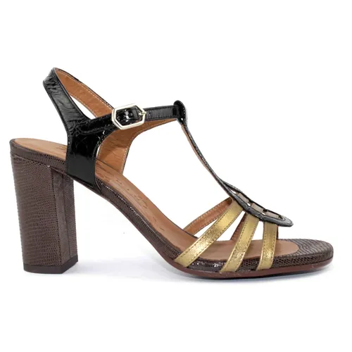 Black/Bronze High Heel Sandals - Chie Mihara - Modalova