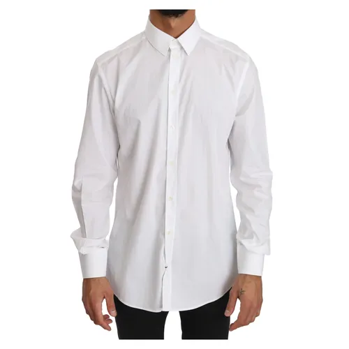 Gold Camicia Elegante - Dolce & Gabbana - Modalova