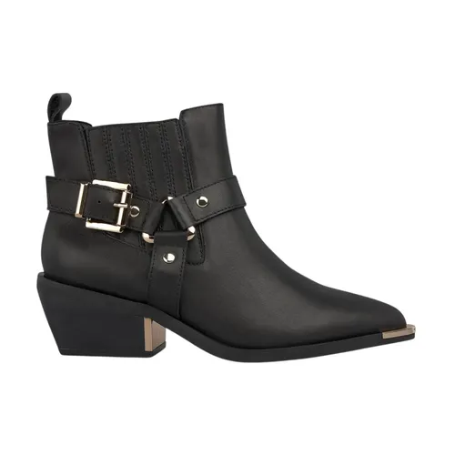 Flat buckle ankle boot - Alma EN Pena - Modalova
