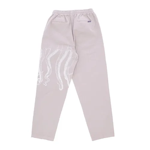 Grey Jogger Pants with Elastic Waist - Octopus - Modalova