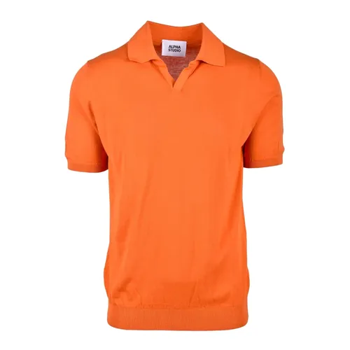Tops > Polo Shirts - - Alpha Studio - Modalova