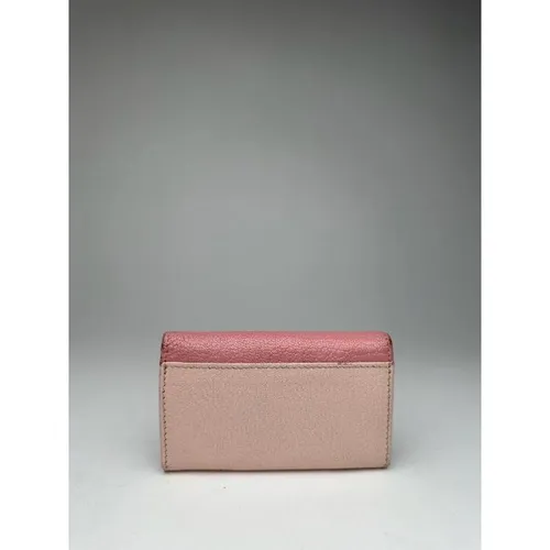 Pre-owned Leather Key-holder - Miu Miu Pre-owned - Modalova