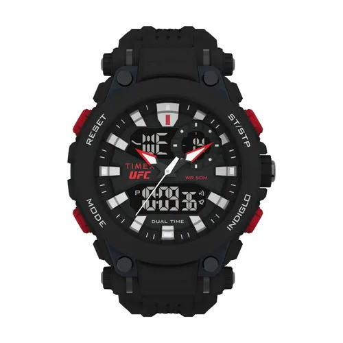 Rubber Digital Watch with Chronograph Function - Timex - Modalova